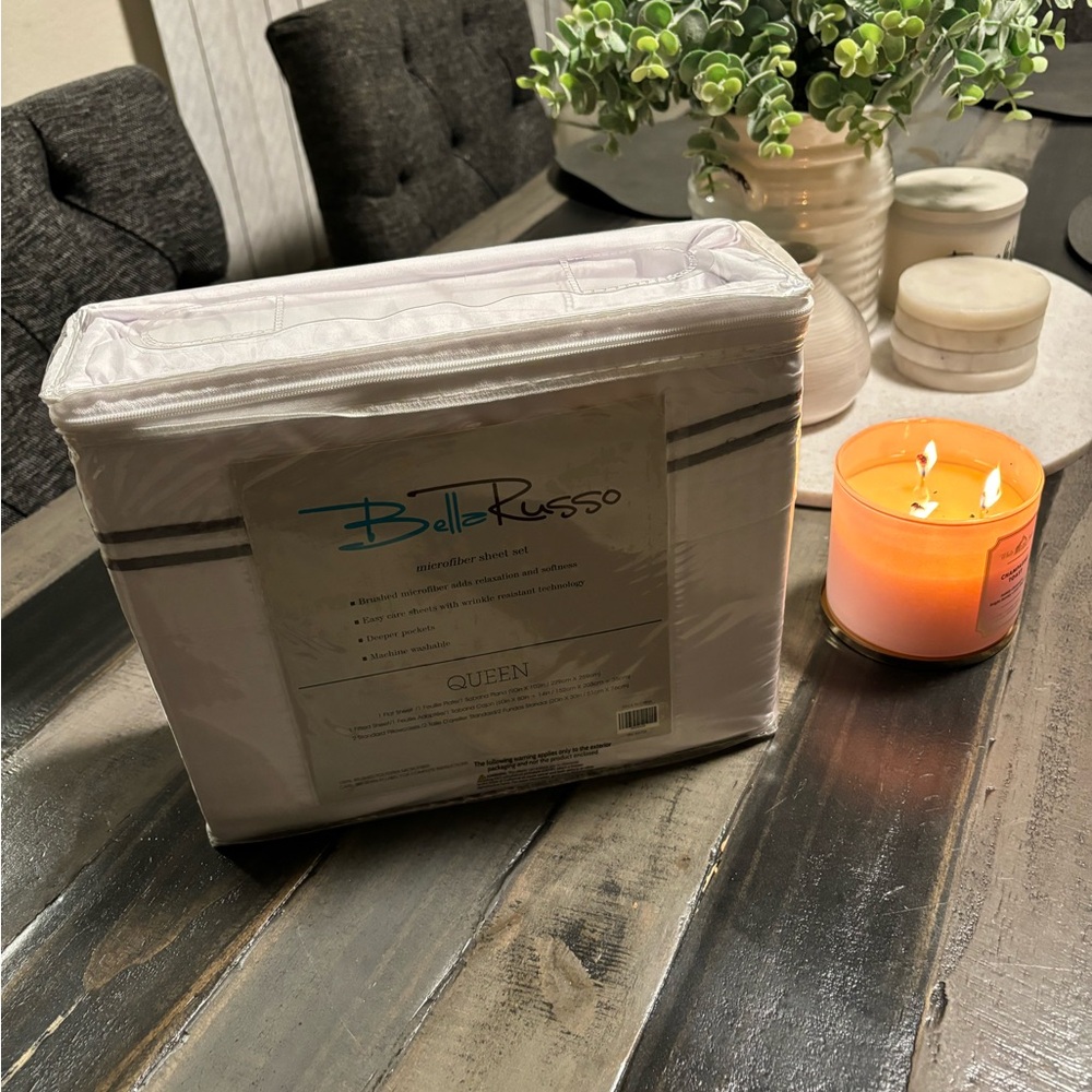 Microfiber sheet set